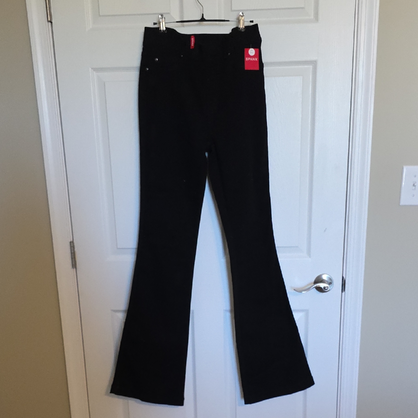 Spanx Black Flare & Wide Leg Jeans